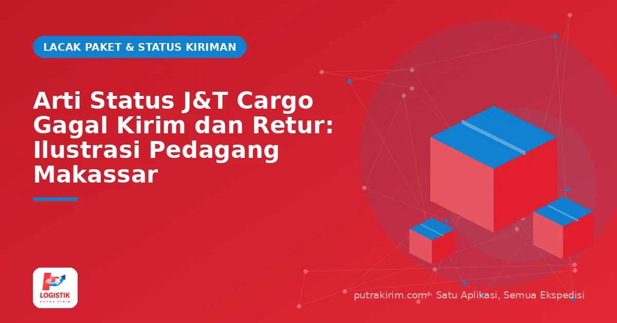 Arti Status J&T Cargo Gagal Kirim dan Retur: Ilustrasi Pedagang Makassar