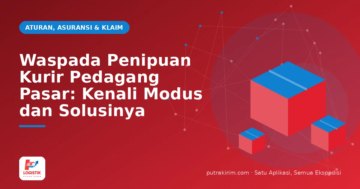 Waspada Penipuan Kurir Pedagang Pasar: Kenali Modus dan Solusinya